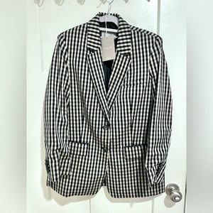 Everlane The Tencel Oversized Blazer, Khaki/Black